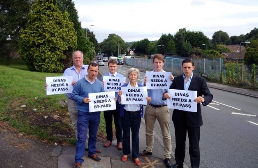 Vale Council tell commuters to walk and cycle your way through Dinas Powys chaos