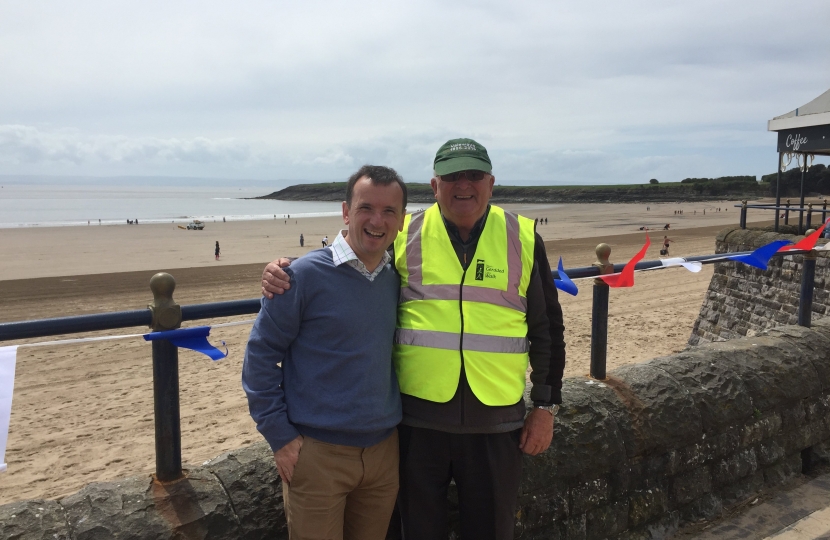 Alun Cairns and Mike Edwards, Trustee