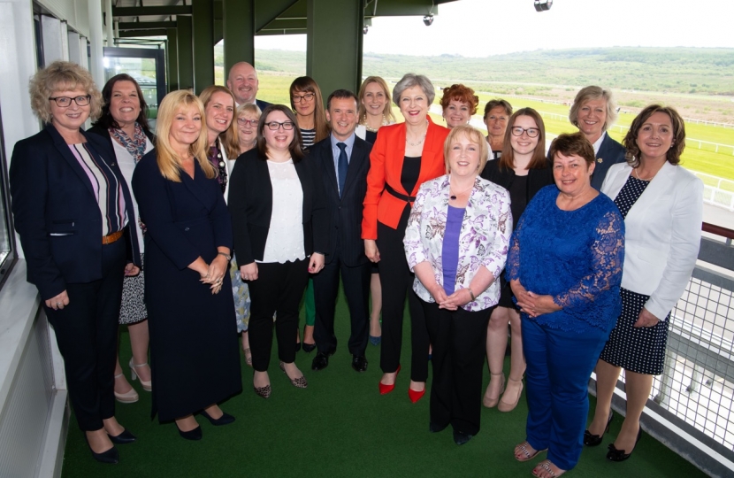 Alun Cairns with Women 2 Win Wales