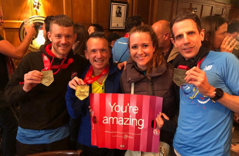 Gareth Poston, Alun Cairns, Bethan Apglyn, and Ben Butler-Madden