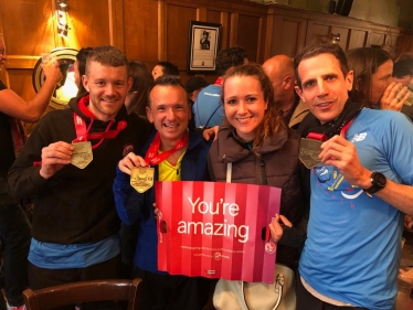 Gareth Poston, Alun Cairns, Bethan Apglyn, and Ben Butler-Madden