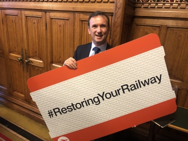 Alun Cairns Restoring Railways 